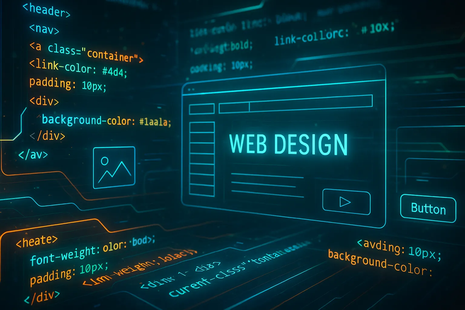  Technical creation of web design websites.