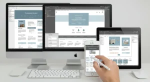 Responsive e commerce website